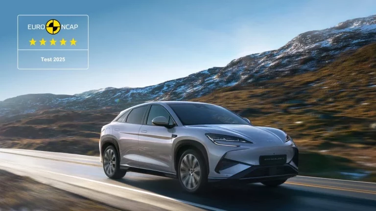 BYD SEALION 7: El séptimo modelo de la marca con 5 estrellas Euro NCAP