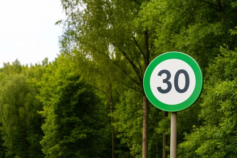 Blanco, rojo, azul, amarillo… El quinto color que ha llegado a las señales de tráfico para quedarse