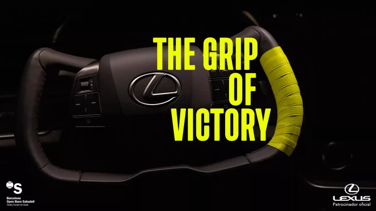 El innovador volante del Lexus RZ, protagonista en el Trofeo Conde de Godó