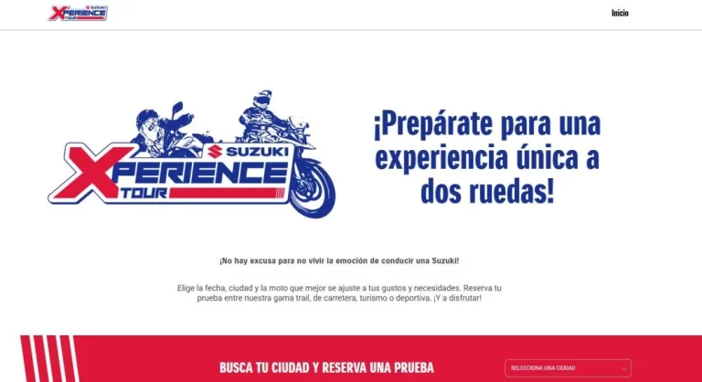 Suzuki te invita a probar sus motos gratis