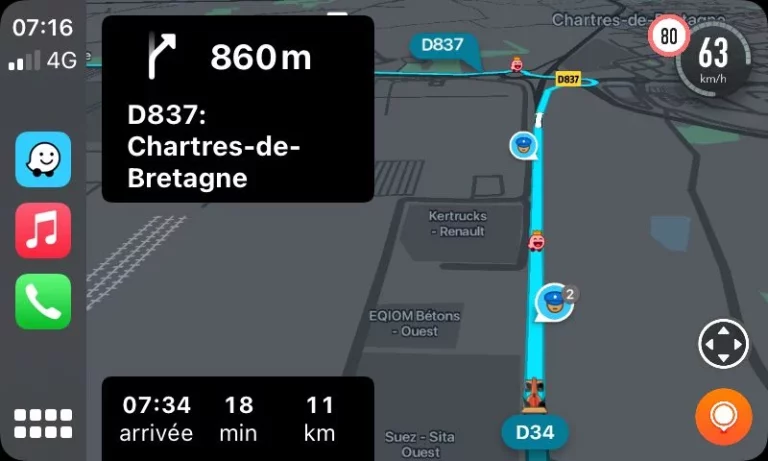 Si quieres que Waze te avise de todos los radares cuando conduces, este es el botón que debes tocar