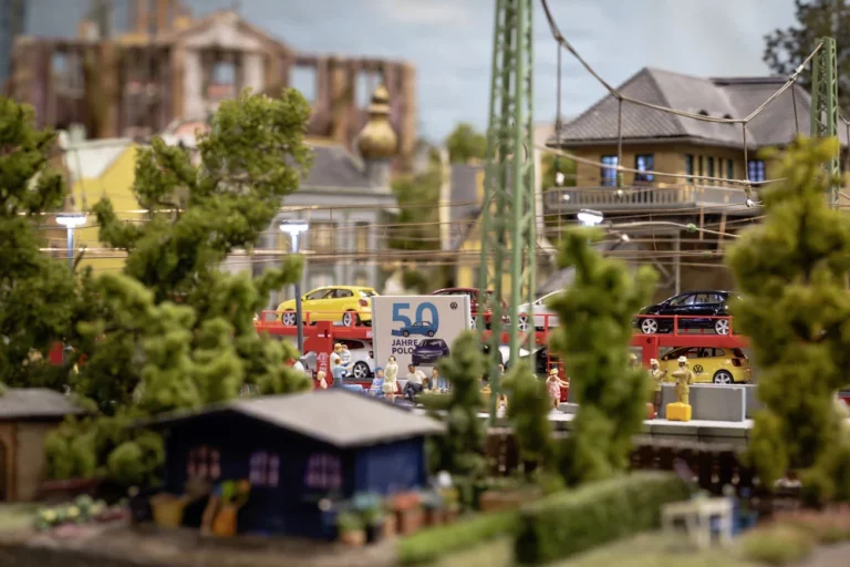 Los 50 años del Volkswagen Polo y el homenaje ‘en miniatura’ en Hamburgo