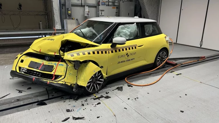 Mini Cooper E y Audi A6 e‑tron sacan buena nota en Euro Ncap