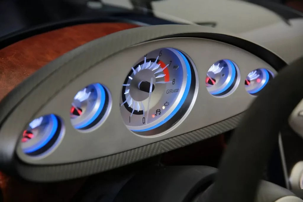 reloj de coche