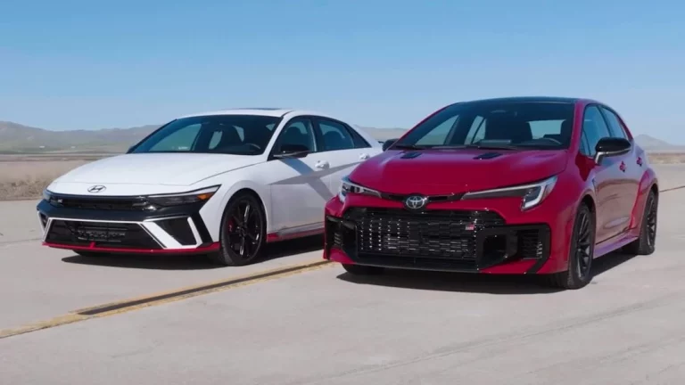 El Hyundai Elantra N se enfrenta al Toyota GR Corolla para demostrar cuánto necesitas la tracción total