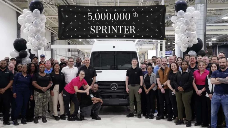 La Mercedes Sprinter logra un hito al alcance solo de unos pocos elegidos