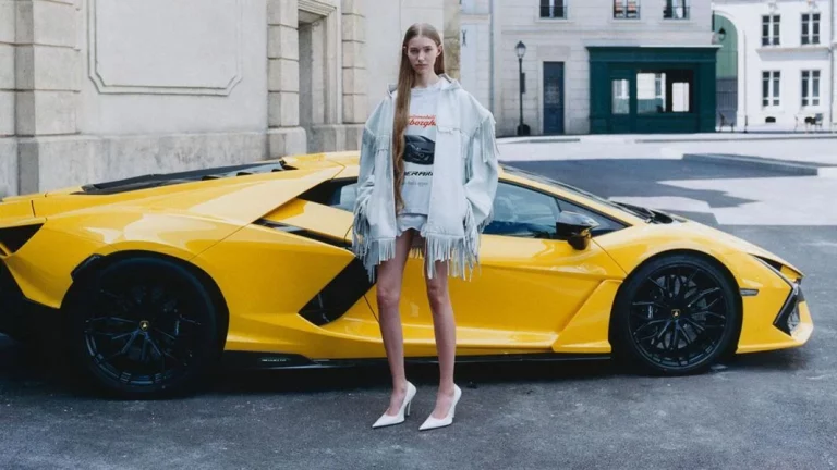 Lamborghini y Balenciaga: alta costura de inspiración deportiva