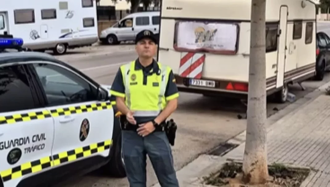 Guardia Civil caravana