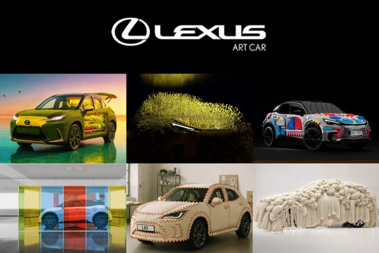 Lexus Art Car: ya puedes votar tu propuesta de diseño favorita