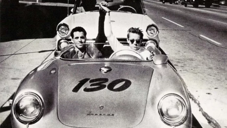 70 aniversario de la muerte de James Dean con un Porsche 550 Spyder