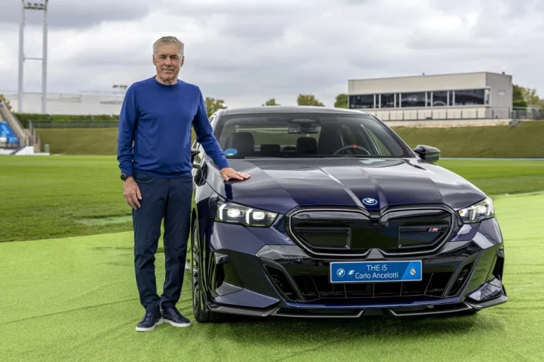 Carlo Ancelotti deja el Real Madrid y también un impresionante BMW eléctrico que puede ser tuyo