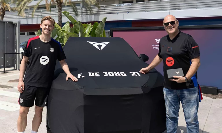 Los coches de Cupra que han elegido los jugadores del FC Barcelona, todos menos uno