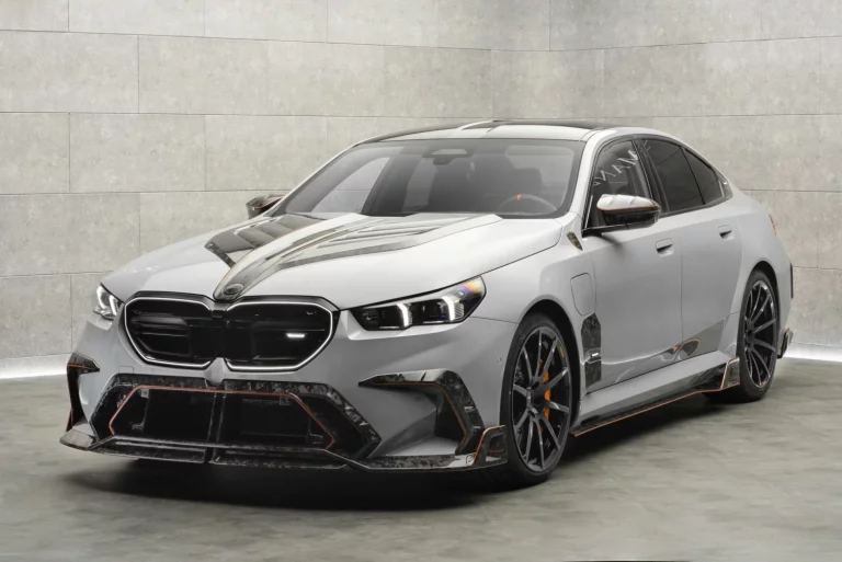 El primer BMW M5 de la historia con etiqueta cero pasa por las manos de Mansory