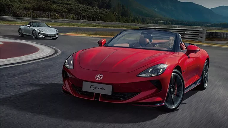 MG Cyberster: No has visto uno por la calle y en China ya lo han actualizado