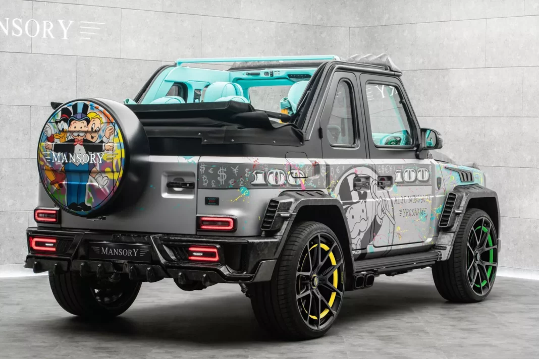 2025 Mansory Mercedes G. Alec Monopoly. Imagen trasera.