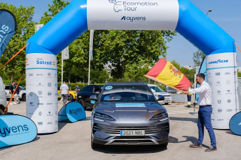 Participamos, junto con BYD, en la edición 2025 del Ayvens Ecomotion Tour