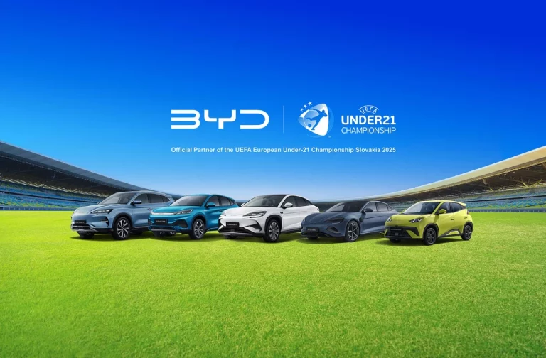 BYD salta al terreno de juego en la UEFA Euro Sub-21