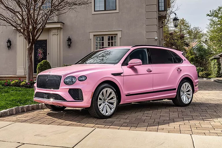 ¿Cuántos colores ofrece el Bentley Bentayga? Uno es este ‘sueño rosa’