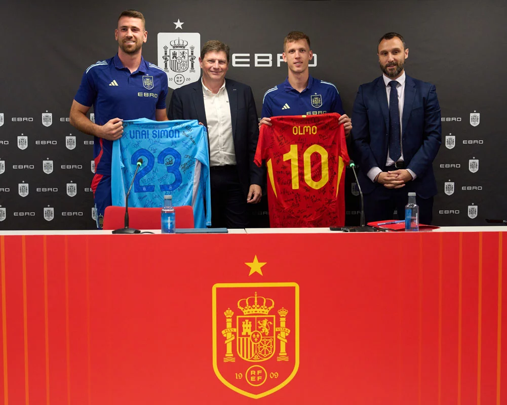 EBRO se une a la Selección Española de fútbol en un vídeo que celebra "Lo extraordinario" 1 Motor16 EBRO SELECCION ESPANOLA FUTBOL 9 Motor16