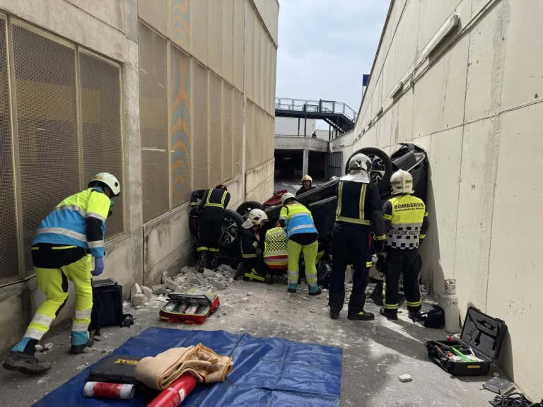 ¿Quién es María Roberts y qué paso para que su Kia saliera volando en un centro comercial de Majadahonda?