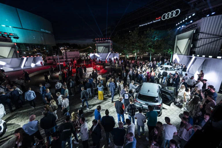 La gran fiesta en Ingolstadt para dar la bienvenida al nuevo Audi Q3