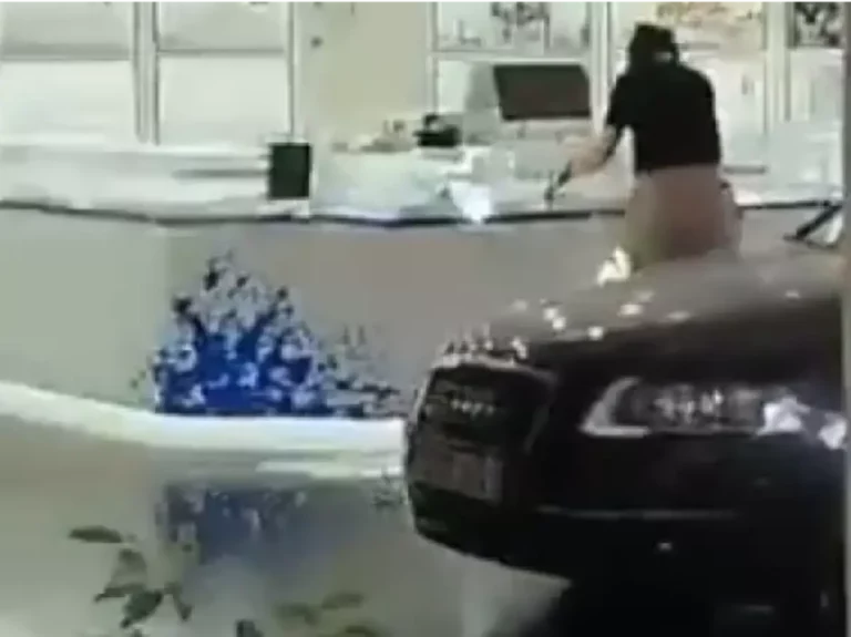 Un A6, dos ladrones, Westfield Parquesur y una trama digna de película a plena luz del día