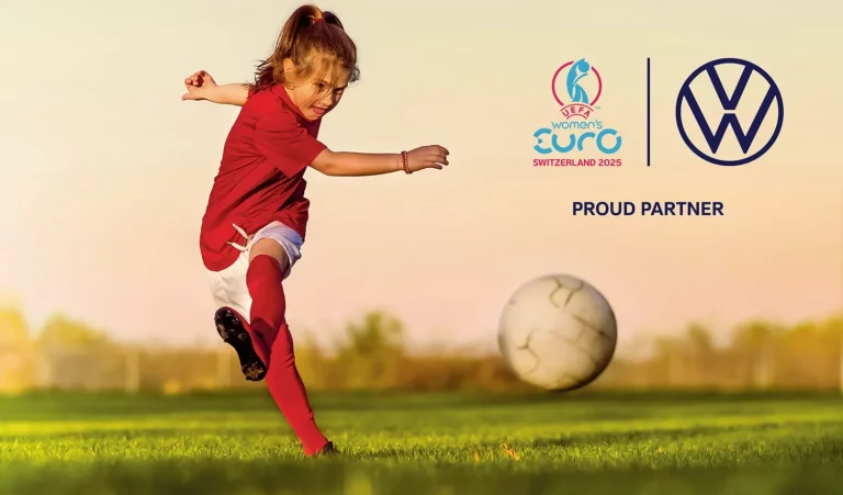 Volkswagen salta al terreno de juego de la UEFA Women’s Euro