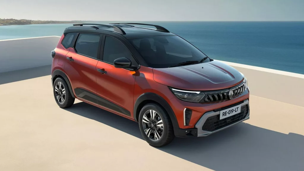2025 Renault Triber. Imagen exterior.