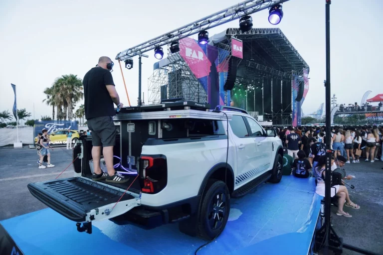 Los coches de Ford que roban protagonismo a las estrellas del Festival FAR València