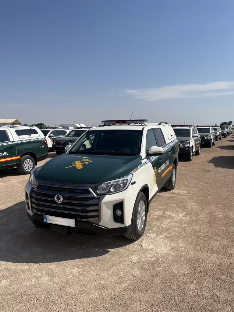Extremadura confía en el KGM Rexton Pro para las labores de vigilancia y conservación de los montes 3 Motor16 KGM Guardia Civil