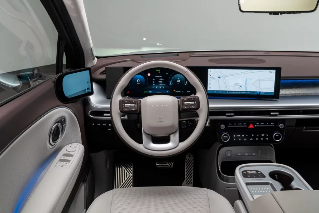 El detalle que equipa el Hyundai IONIQ 9 y que redefine la experiencia de conducción 3 Motor16 2025 Hyundai IONIQ 9. Imagen interior.