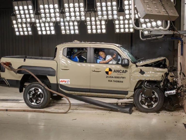 El Kia Tasman debuta con cinco estrellas en las pruebas de ANCAP