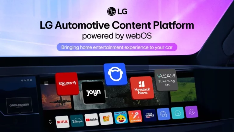 Kia y LG revolucionan el entretenimiento en el coche con webOS