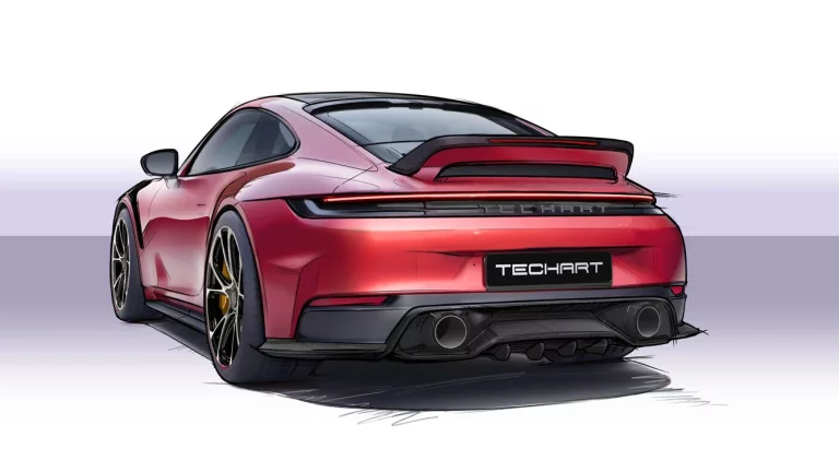 Porsche 911 (992.2) y TECHART: sinfonía de potencia, estilo y exclusividad