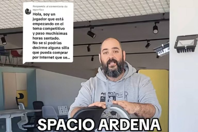 Spacio Ardena, la silla ergonómica que conquista internet por su comodidad y precio