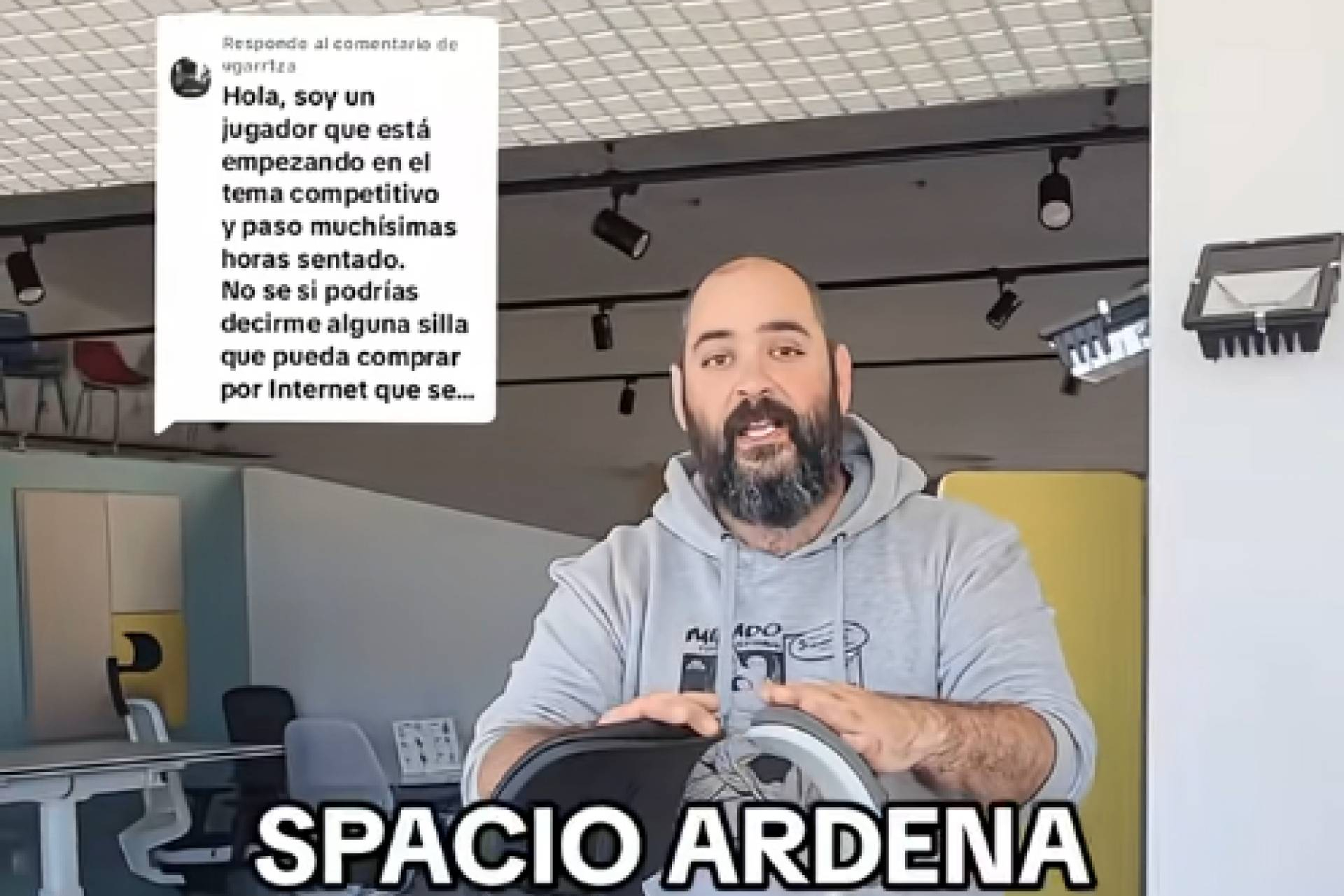 Spacio Ardena, la silla ergonómica que conquista internet por su comodidad y precio