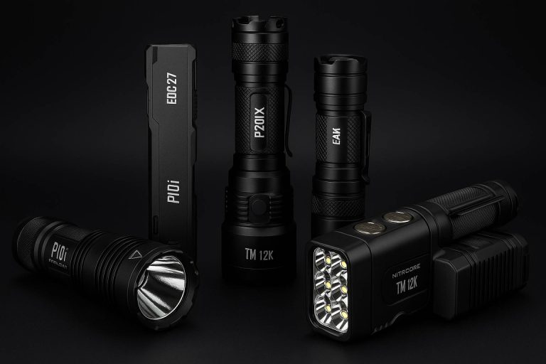 Nitecore lanza su tienda online con linternas profesionales para uso táctico y de caza