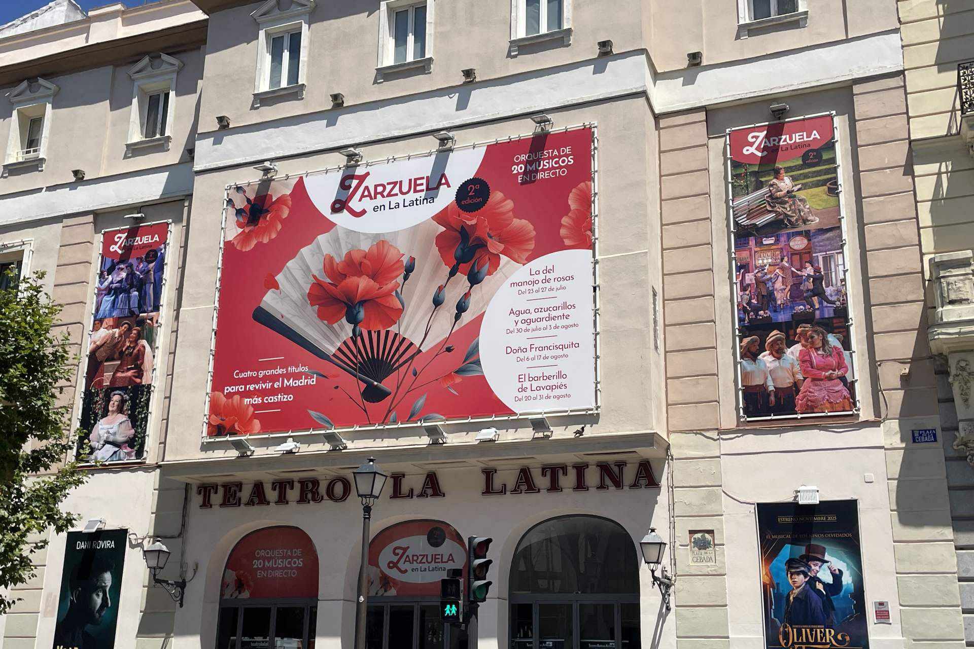La zarzuela vuelve al Teatro La Latina como alternativa cultural en pleno verano madrileño