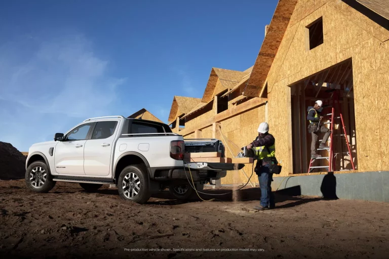 El detalle que convierte al Ford Ranger PHEV en la mejor herramienta de trabajo