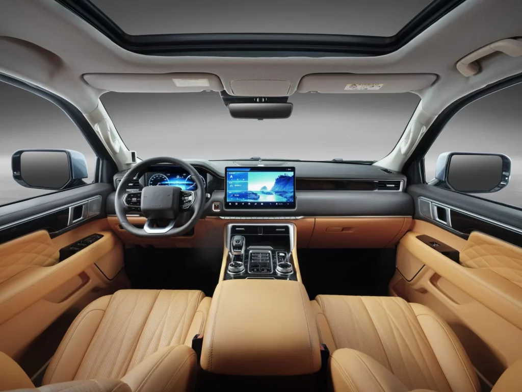 2025 Foton Tunland Australia. Imagen interior.