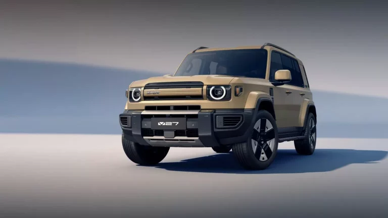 iCAR V27: Un mix entre Defender y Land Cruiser a medio cocinar