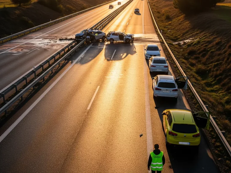 Si ves un accidente mientras estás de viaje, esto es lo que tienes que hacer según la Guardia Civil