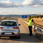 Cómo parar el coche en el arcén de forma segura: seis errores fatales que debes evitar este verano