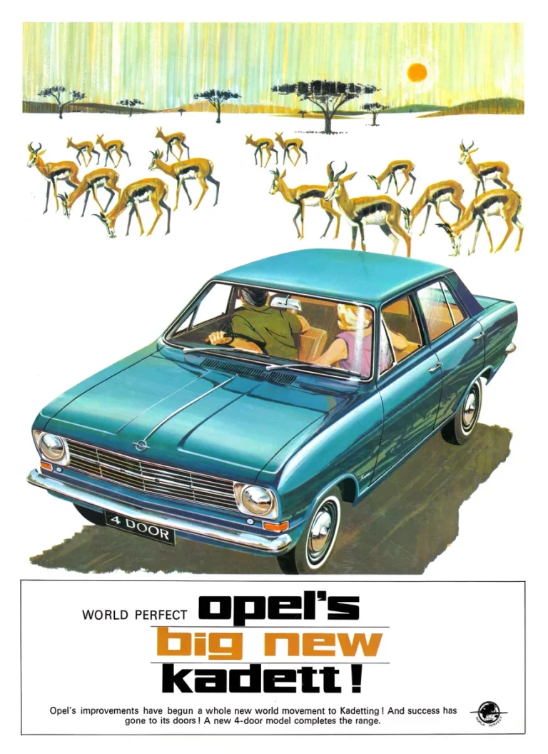 Opel celebra los 60 años del Kadett B, el compacto que abrió las puertas del éxito al Astra
