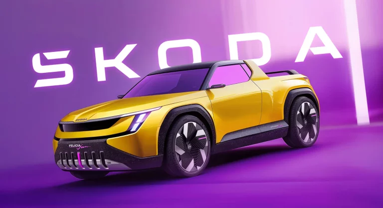 Škoda revive el espíritu del Felicia Fun: cuando los pick-up eran pura diversión