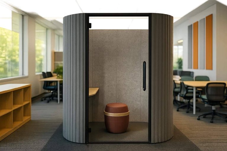 Por qué las cabinas de concentración son clave en el bienestar laboral actual
