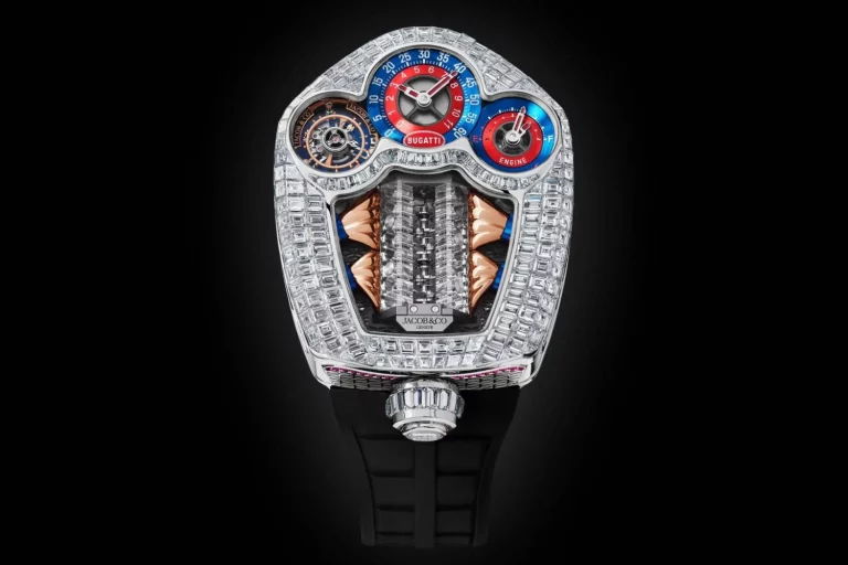 Así es el Bugatti Tourbillon recubierto de diamantes que se lleva en la muñeca