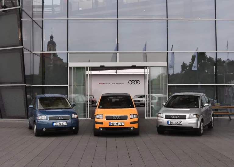 Audi A2: 25 años de un pionero en el uso del aluminio que se adelantó a su tiempo
