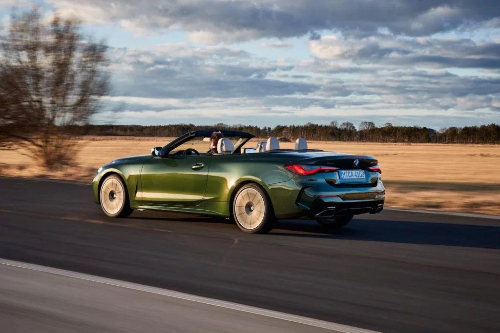2025 BMW Novedades otoño. Serie 4 Cabrio. Imagen.