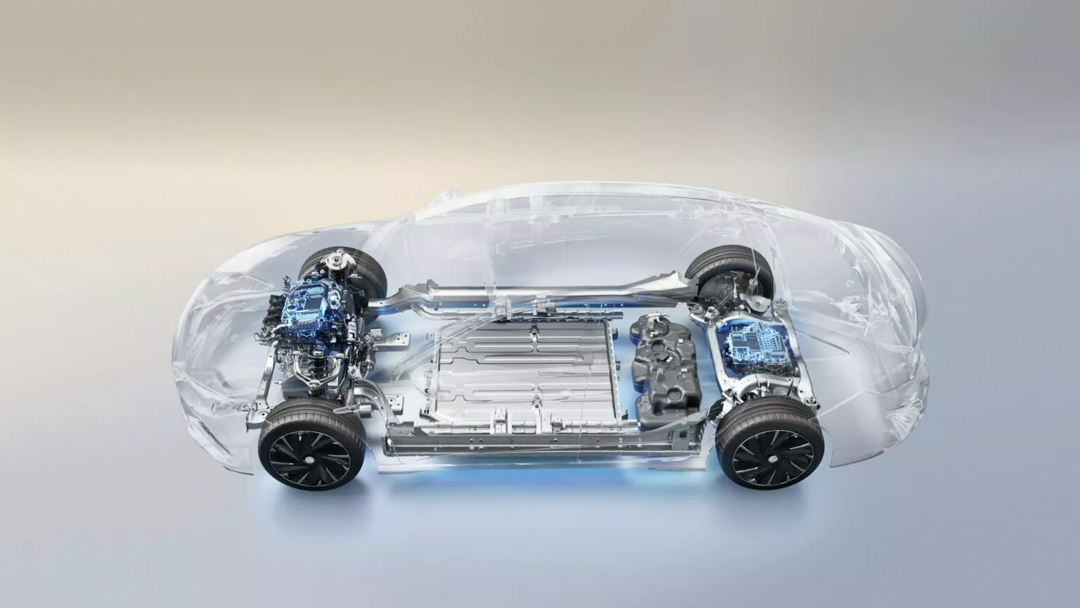 2025 Buick Electra L7. Imagen radiografía.